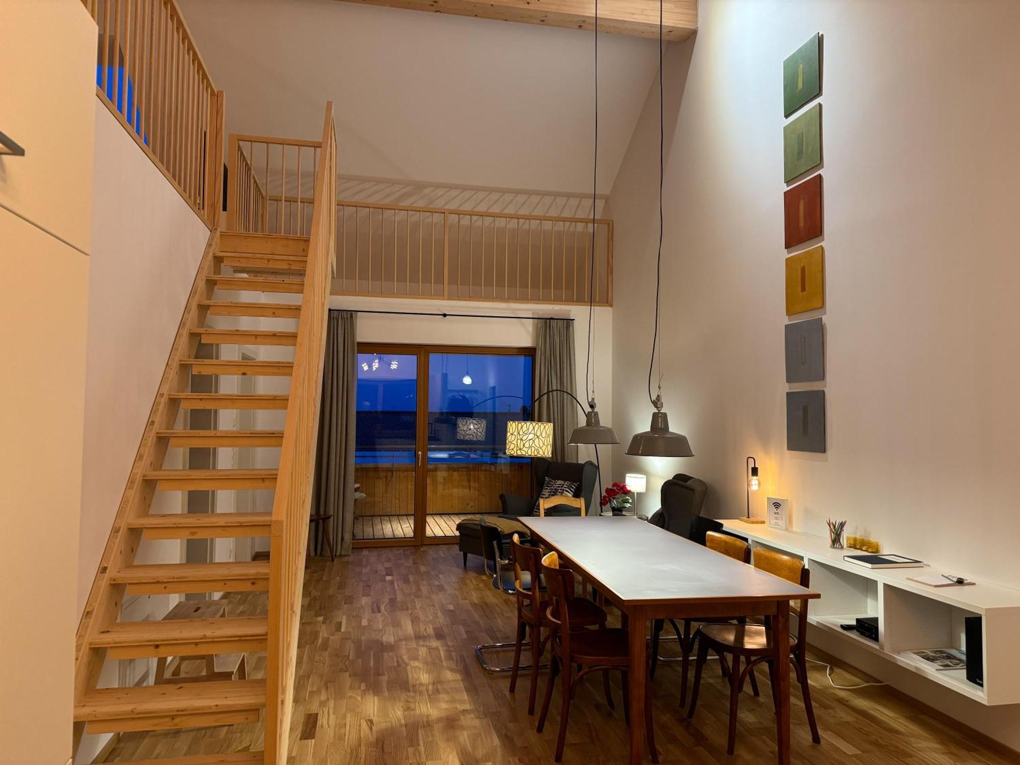 Gamsfels Balbina Galeriewohnung Langen Bei Bregenz Luaran gambar